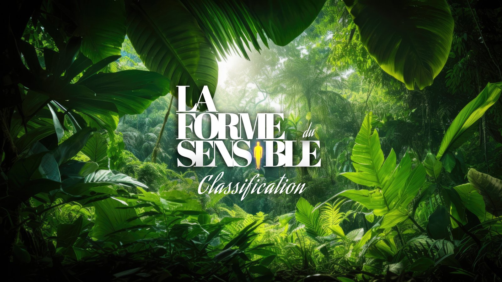 Article LA FORME DU SENSIBLE 2 CLASSIFICATION - Le SENS Media