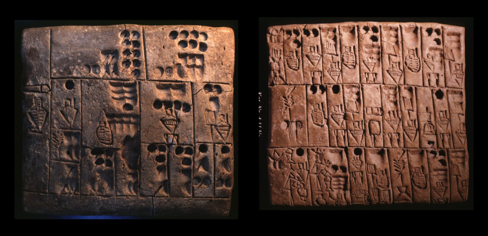 Tablette proto-cunéiforme Uruk - francois desset interview Tablette proto-cunéiforme d’Uruk (fin du 4ème millénaire av. J.-C.)