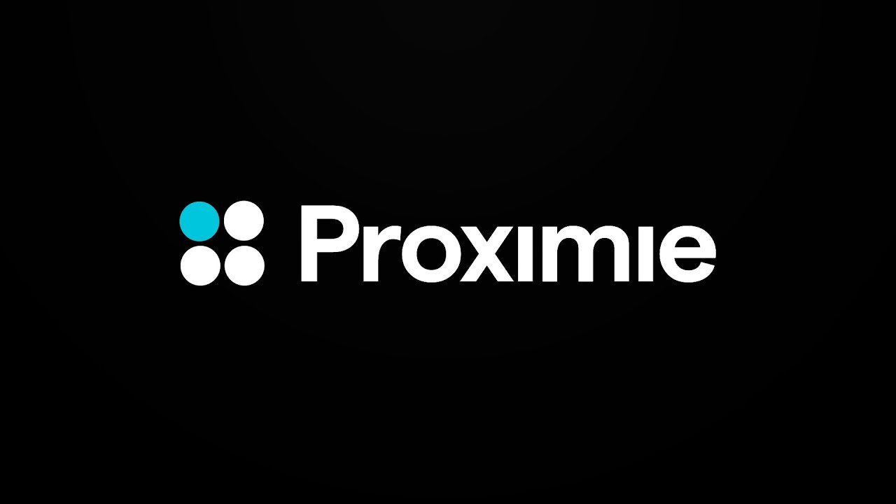 proximie logo realite etendue proximie logo, plateforme de réalité mixte destinée aux salles d’opération