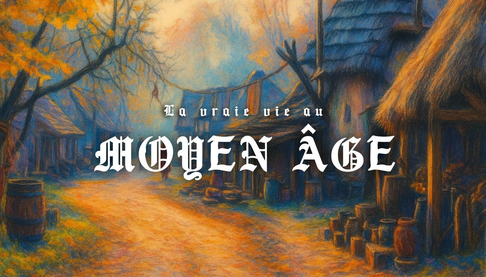 Article sur la vraie vie au Moyen âge